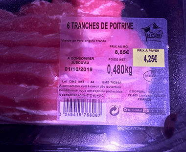 PET透明熱敏標(biāo)簽  